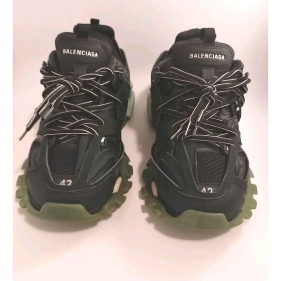 Balenciaga Track Trainer Black/Green Glow Men’s Size 9 USA Size 42 EU main image 4